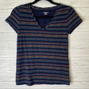 🌈 Merona patterned t shirt